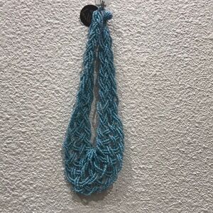 Turquoise Multi-Strand Beaded Necklace